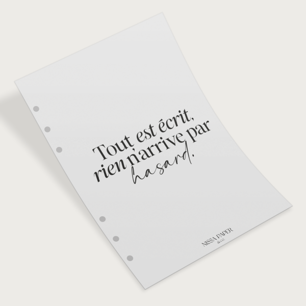 Dashboard "Tout est écrit"